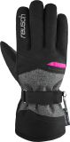 Reusch Hellen R-TEX® XT  6290233 7771 black grey pink front